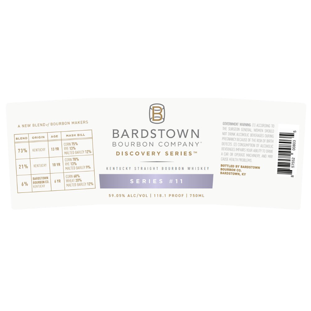 Bardstown Bourbon Company Discovery Series #11 - Main Street Liquor