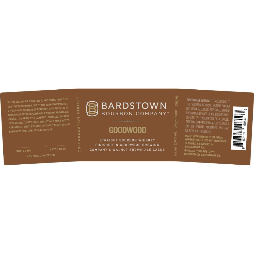 Bardstown Bourbon Goodwood Walnut Brown Ale 2 Bourbon Bardstown Bourbon Company   