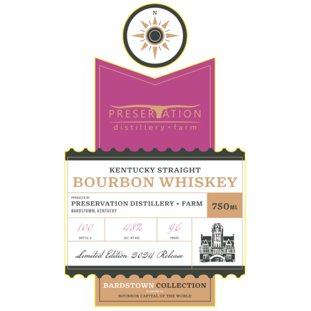Bardstown Collection Preservation Distillery Straight Bourbon 2024 Release Bourbon Bardstown Bourbon Company   