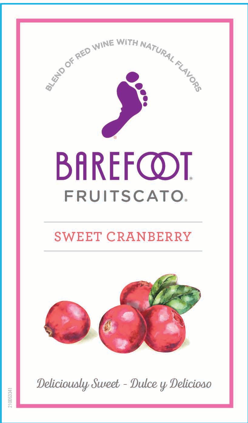 Barefoot Cellars | Sweet Cranberry Fruitscato Wine Barefoot Cellars   