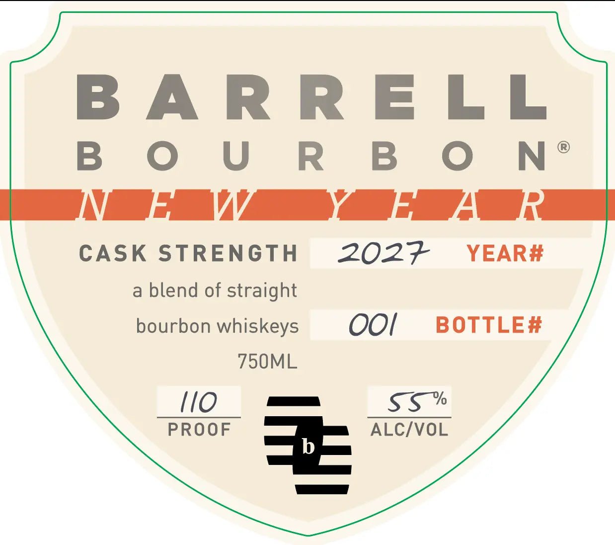 Barrell Bourbon New Year 2027 Cask Strength Bourbon Whiskey - Main Street Liquor