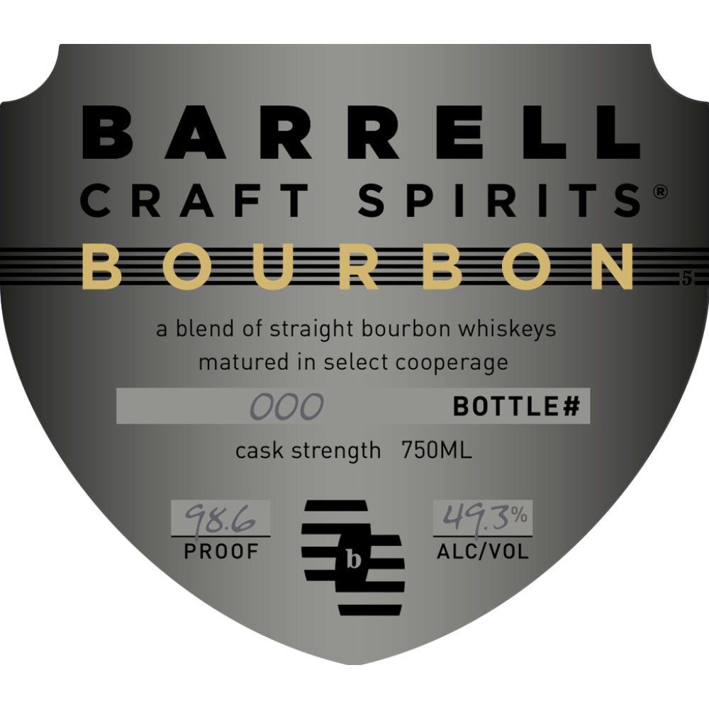 Barrell Craft Spirits Gray Label Bourbon 98.6 Proof Bourbon Barrell Craft Spirits   
