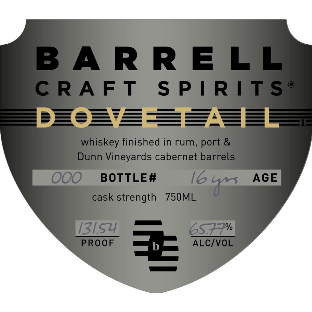 Barrell Craft Spirits Gray Label Dovetail American Whiskey Barrell Craft Spirits   