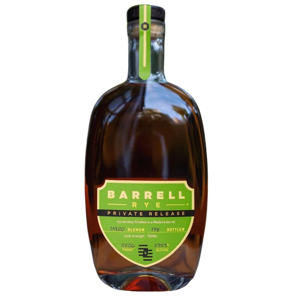 Barrell Craft Spirits Private Release Rye Whiskey Rye Whiskey Barrell Craft Spirits   