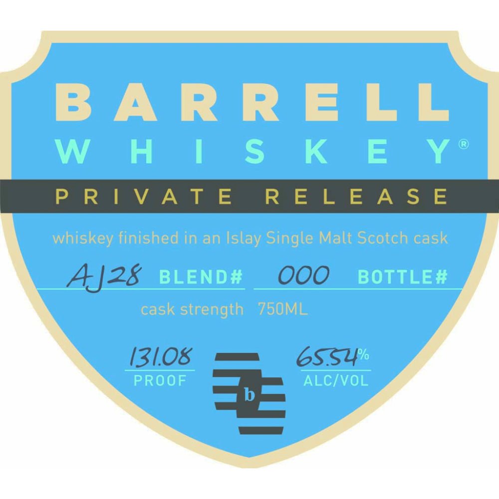 Barrell Whiskey Private Release AJ28 American Whiskey Barrell Craft Spirits   