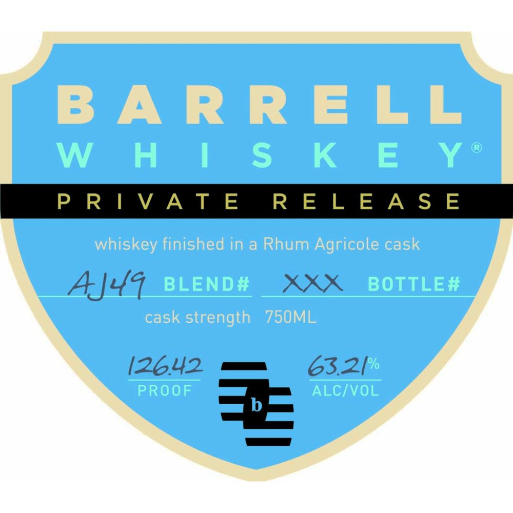 Barrell Whiskey Private Release AJ49 American Whiskey Barrell Craft Spirits   