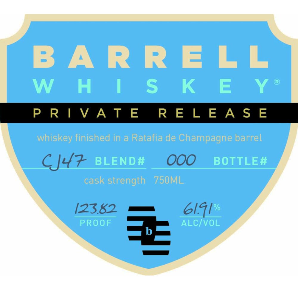 Barrell Whiskey Private Release CJ47 American Whiskey Barrell Craft Spirits   