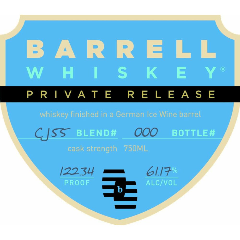 Barrell Whiskey Private Release CJ55 American Whiskey Barrell Craft Spirits   