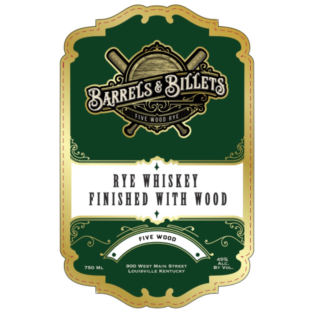 Barrels & Billets Five Wood Rye Rye Whiskey Barrels & Billets   
