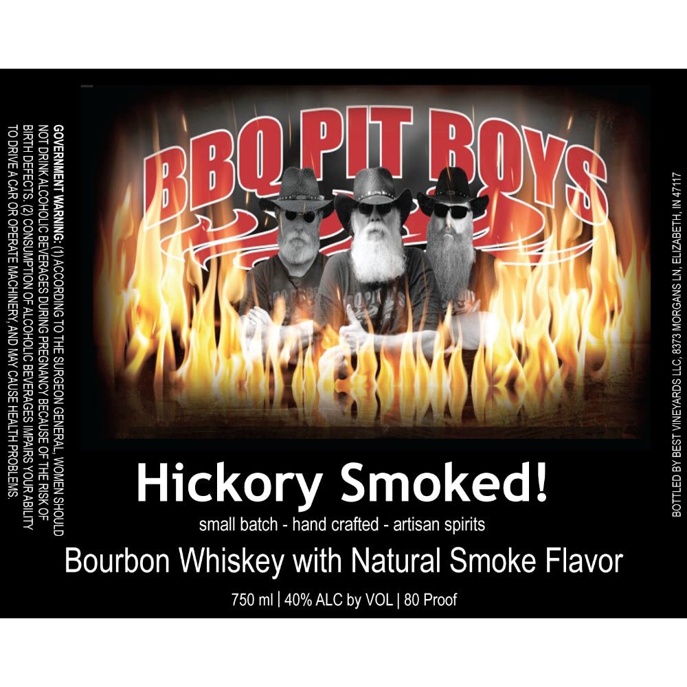BBQ Pit Boys Hickory Smoked Bourbon Bourbon BBQ Pit Boys   