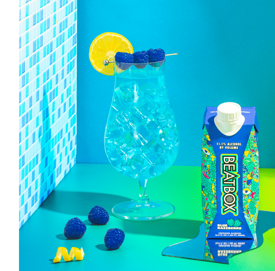 Beat Box Blue Razzberry 12 Pack - Main Street Liquor
