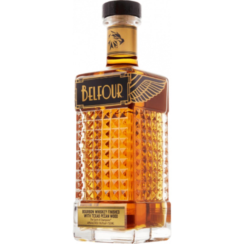 Belfour Bourbon Finished With Texas Pecan Wood By Ed Belfour Bourbon Belfour Spirits   