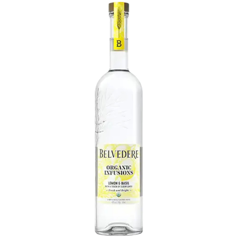 Belvedere Organic Infusions Lemon & Basil Vodka Belvedere Vodka   