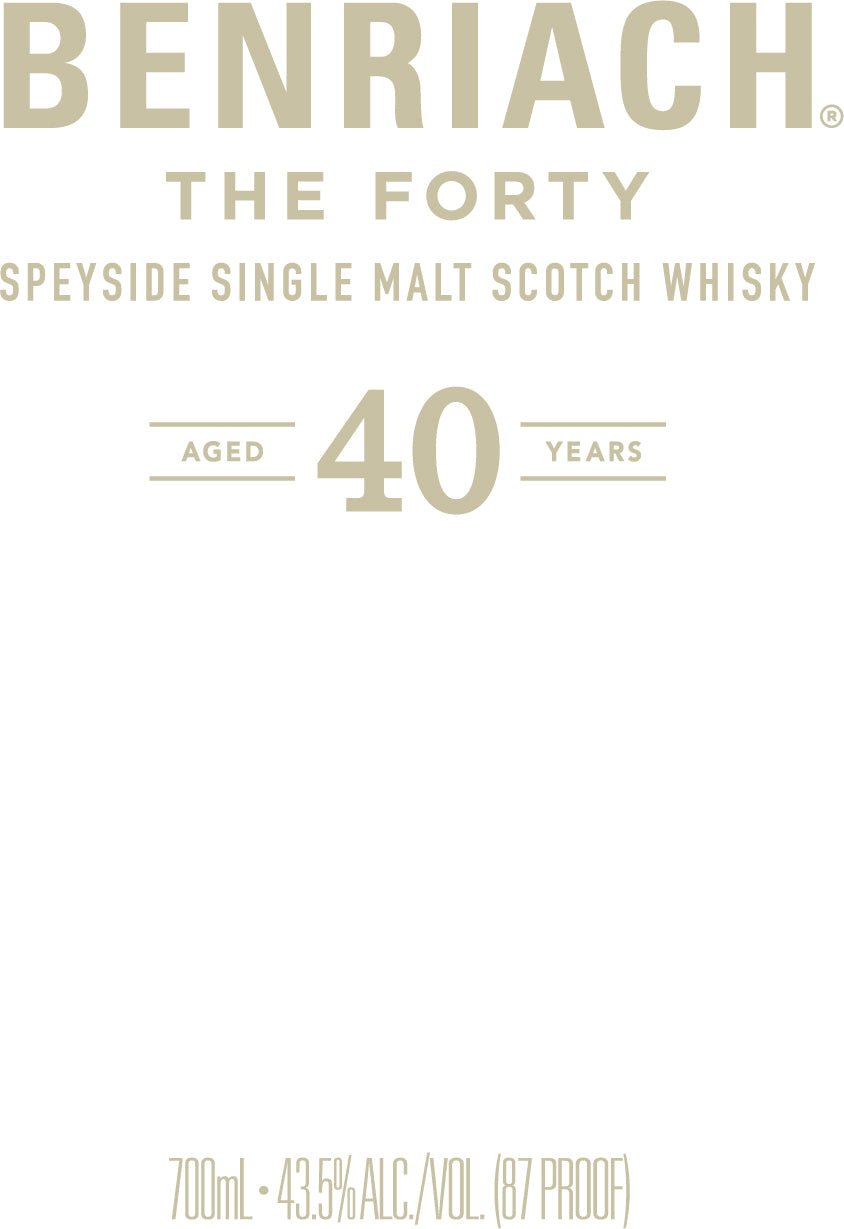 BenRiach The Forty Speyside Single Malt Scotch Whisky BenRiach