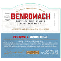 Thumbnail for Benromach Contrasts: Air Dried Oak 2023 Release Scotch Benromach   