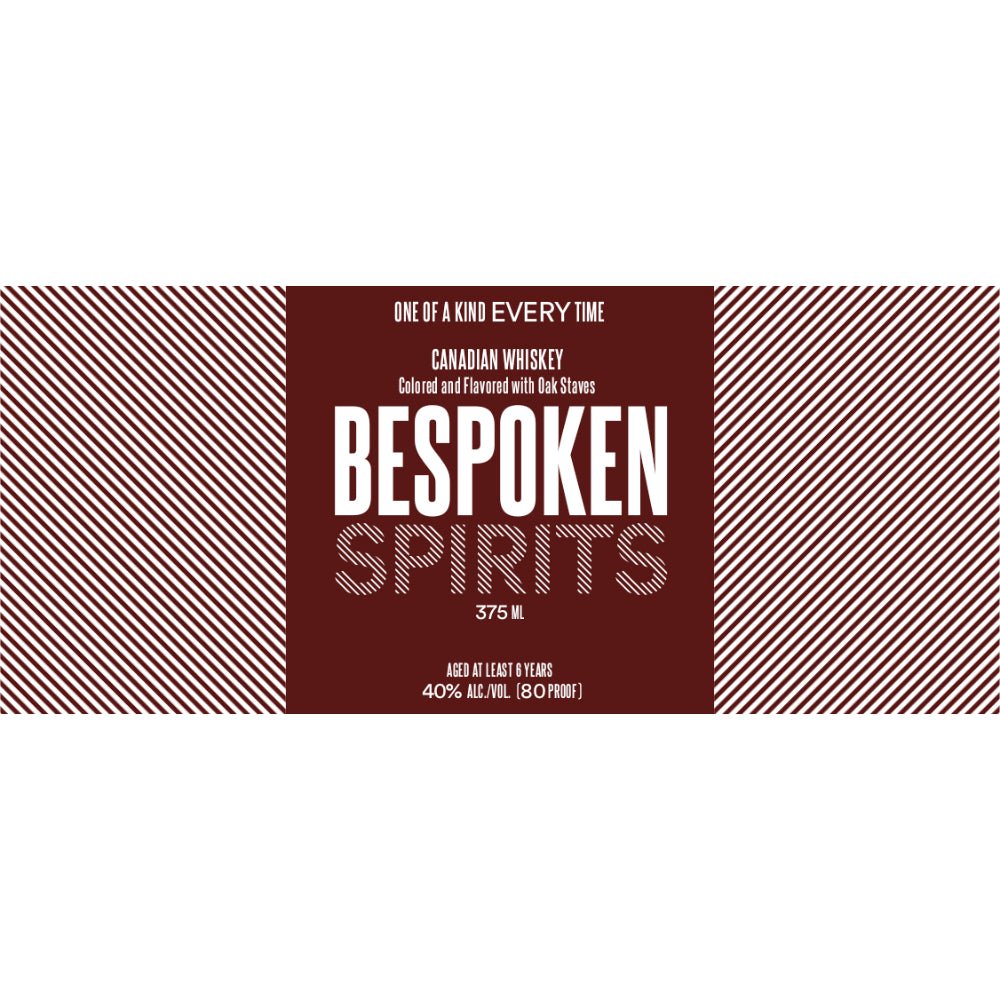 Bespoken Spirits Canadian Whiskey 375ml Canadian Whisky Bespoken Spirits   