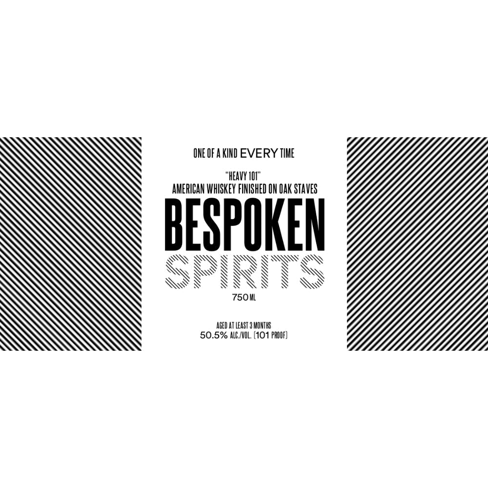 Bespoken Spirits Heavy 101 American Whiskey American Whiskey Bespoken Spirits   
