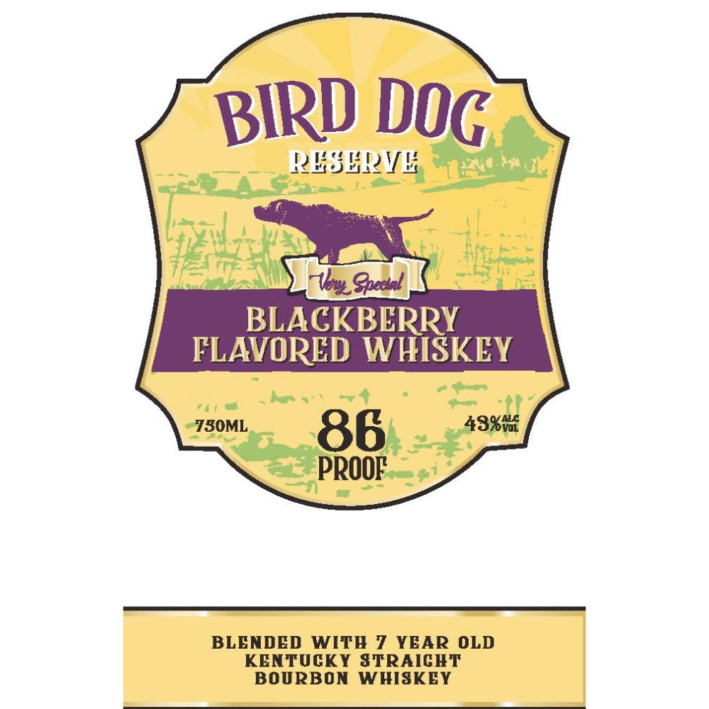 Bird Dog Reserve Blackberry Flavored Whiskey American Whiskey Bird Dog Whiskey   