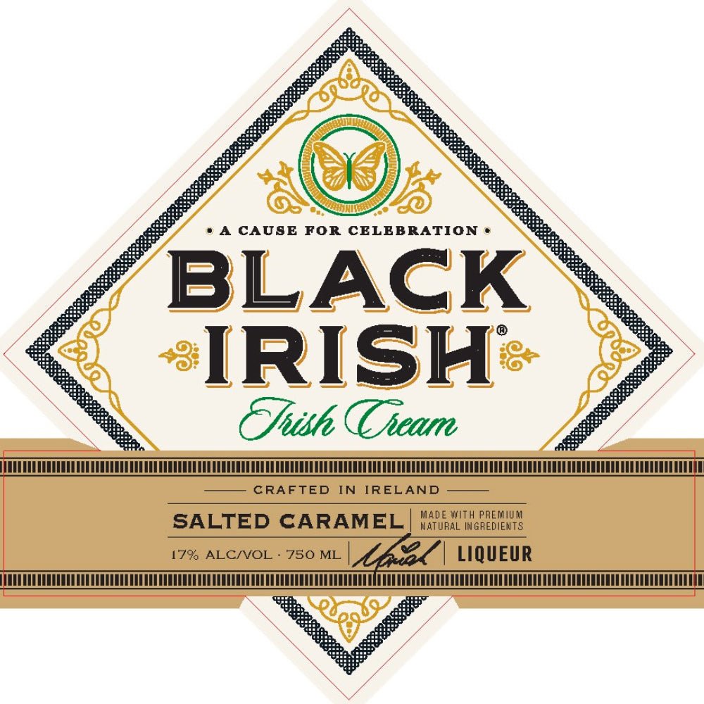 Black Irish Salted Caramel Irish Cream By Mariah Carey Liqueur Black Irish Irish Cream   