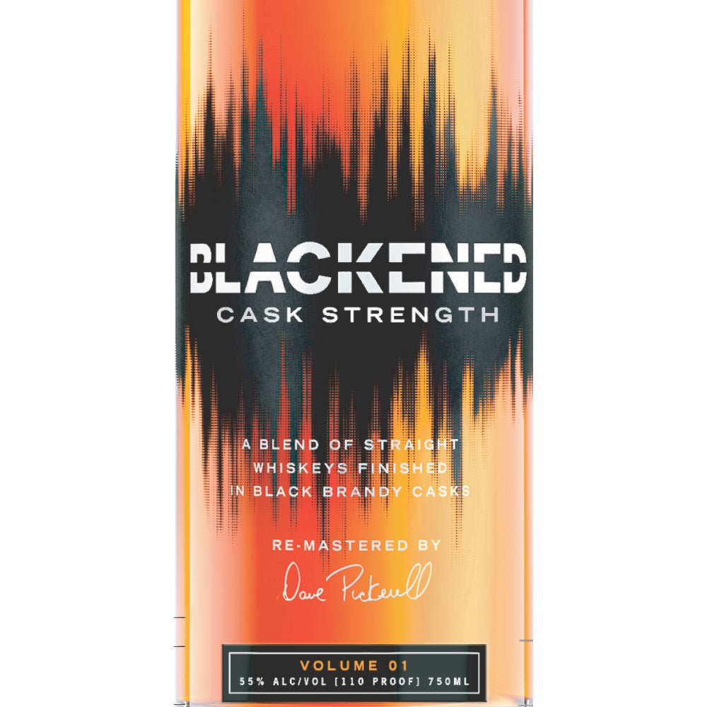 Blackened Cask Strength Volume 01 by Metallica American Whiskey Blackened American Whiskey   
