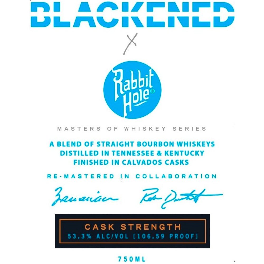 Blackened X Rabbit Hole Cask Strength Bourbon By Metallica – BuyMyLiquor