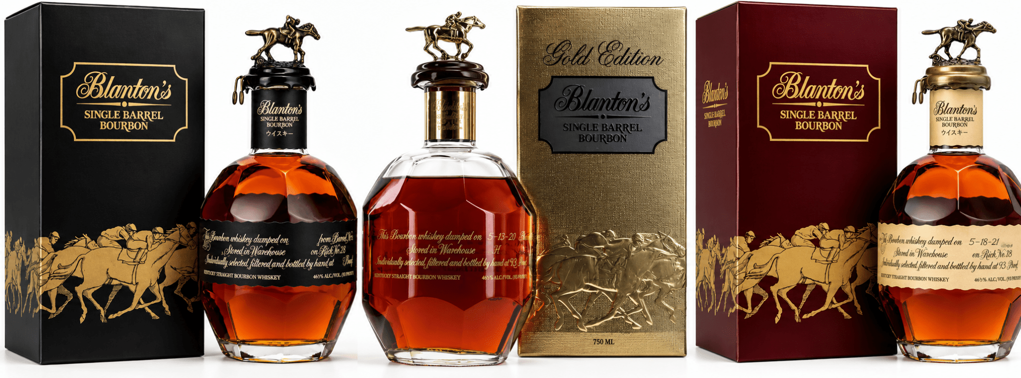 Blanton's Takara Collection Japanese Edition Bourbon Bundle - BuyMyLiquor