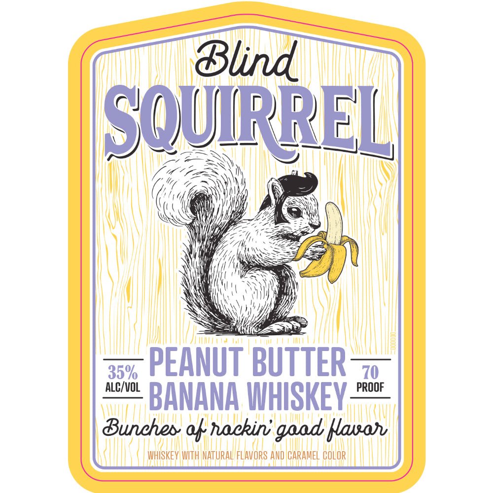 Blind Squirrel Peanut Butter Banana Whiskey American Whiskey Blind Squirrel   