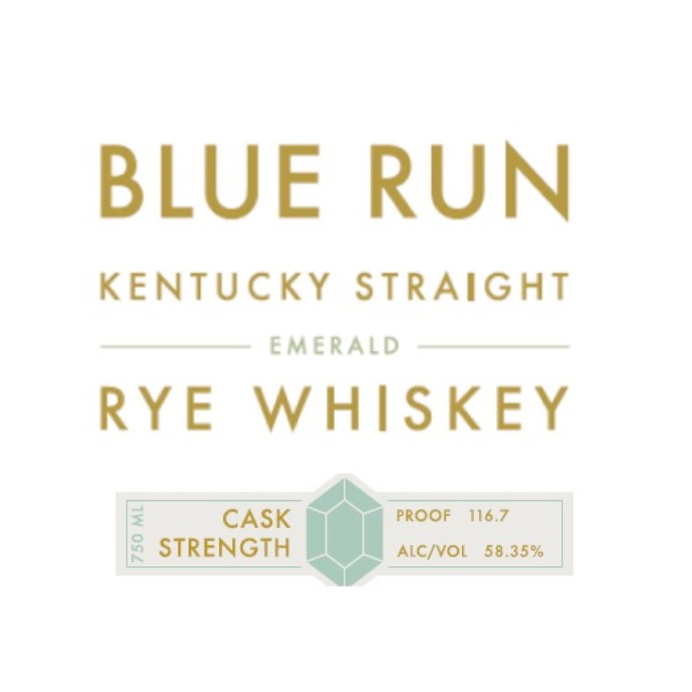 Blue Run Emerald Cask Strength Kentucky Straight Rye Whiskey Rye Whiskey Blue Run Spirits   