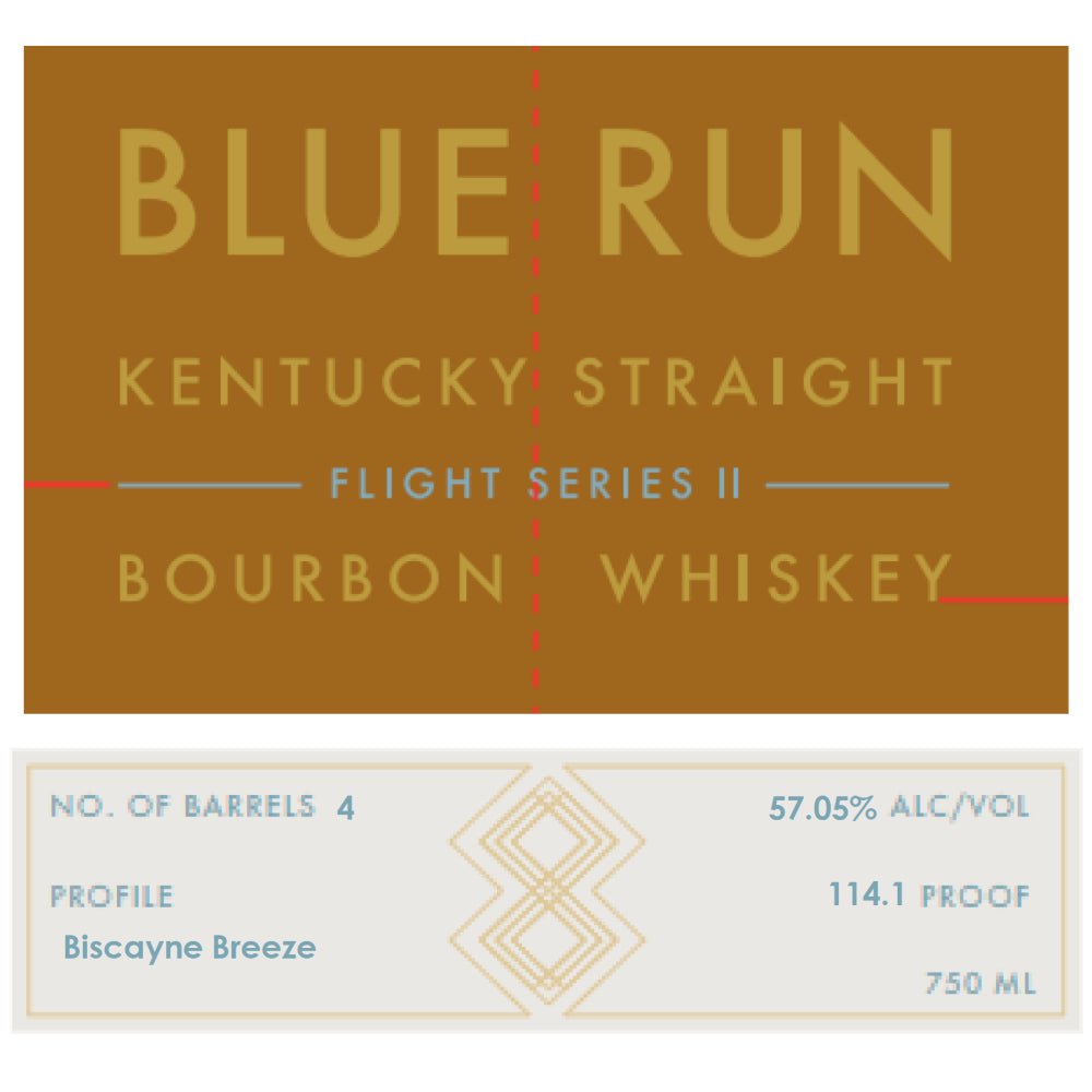 Blue Run Flight Series II ‘Biscayne Breeze’ Bourbon Blue Run Spirits   