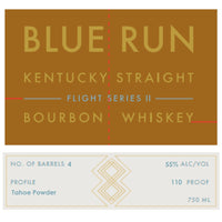 Thumbnail for Blue Run Flight Series II ‘Tahoe Powder’ Bourbon Blue Run Spirits   