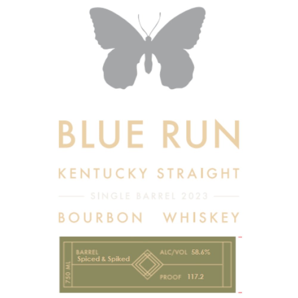 Blue Run ‘Spiced & Spiked’ Single Barrel Bourbon 2023 Bourbon Blue Run Spirits   