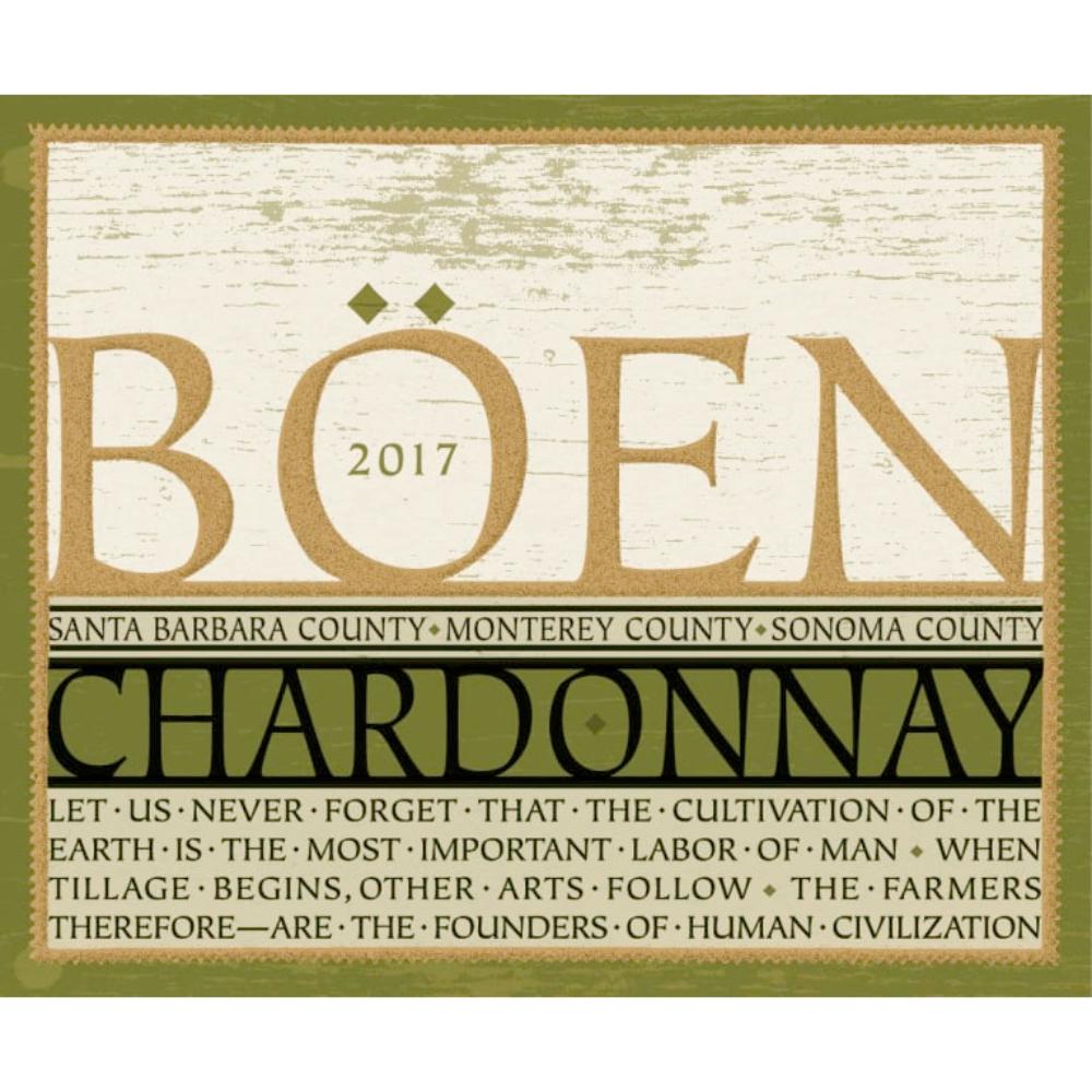 Böen 2017 Chardonnay Wine Böen   