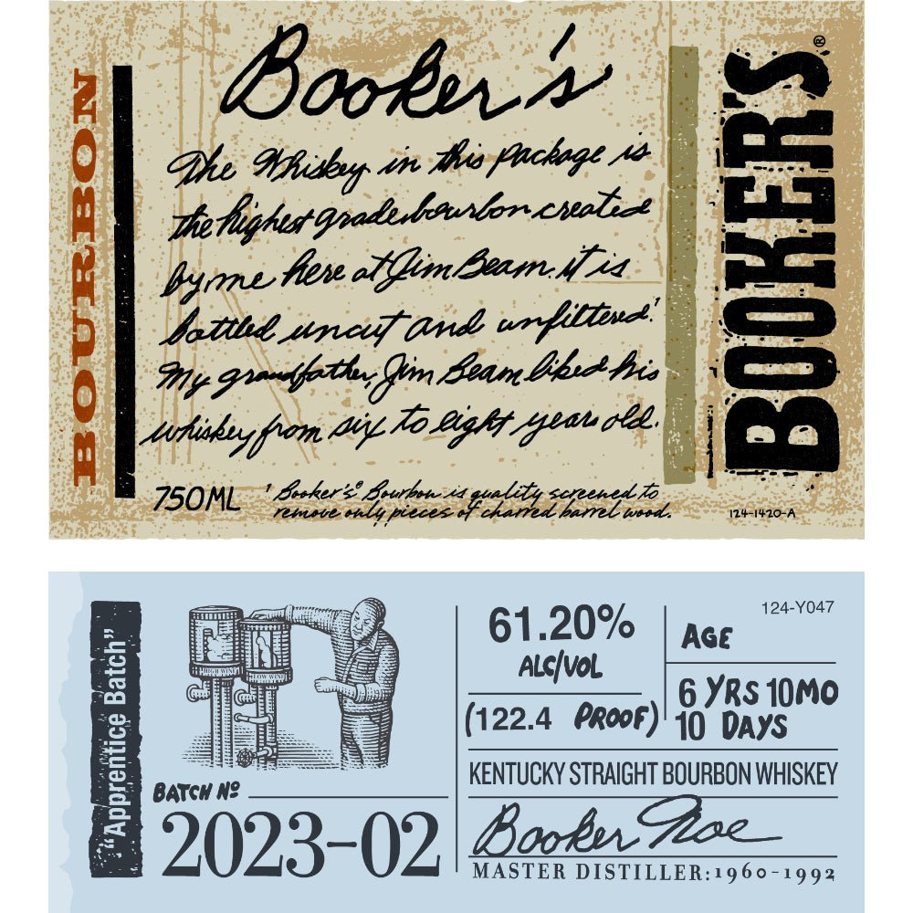 Booker's Bourbon 2023-02 “Apprentice Batch” Bourbon Booker's   