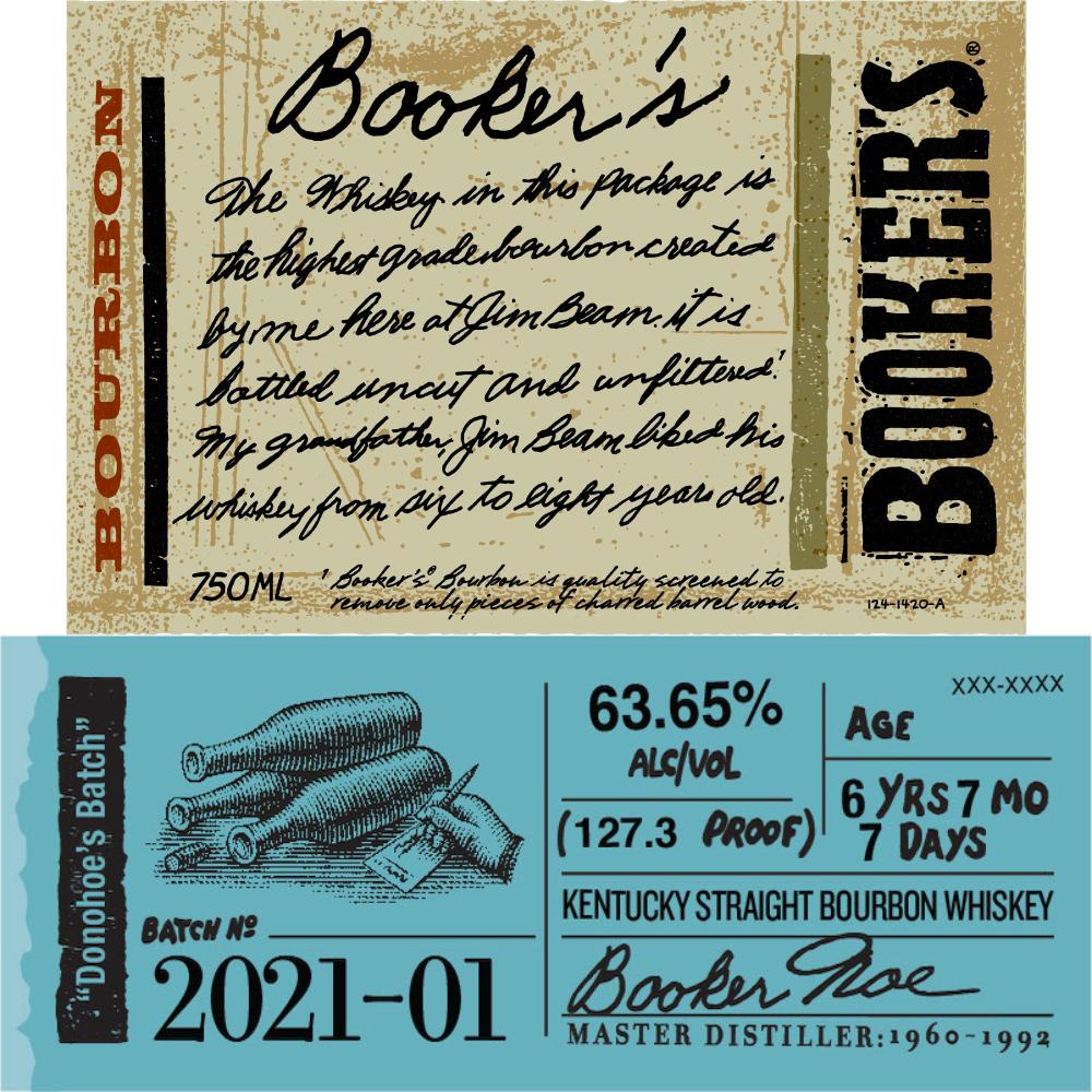 Booker's Donohoe's Batch 2021-01 Bourbon Booker's   