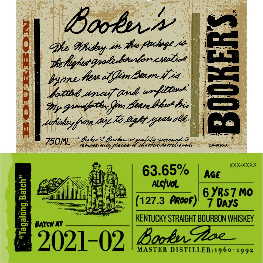 Booker's Tagalong Batch 2021-02 Bourbon Booker's   