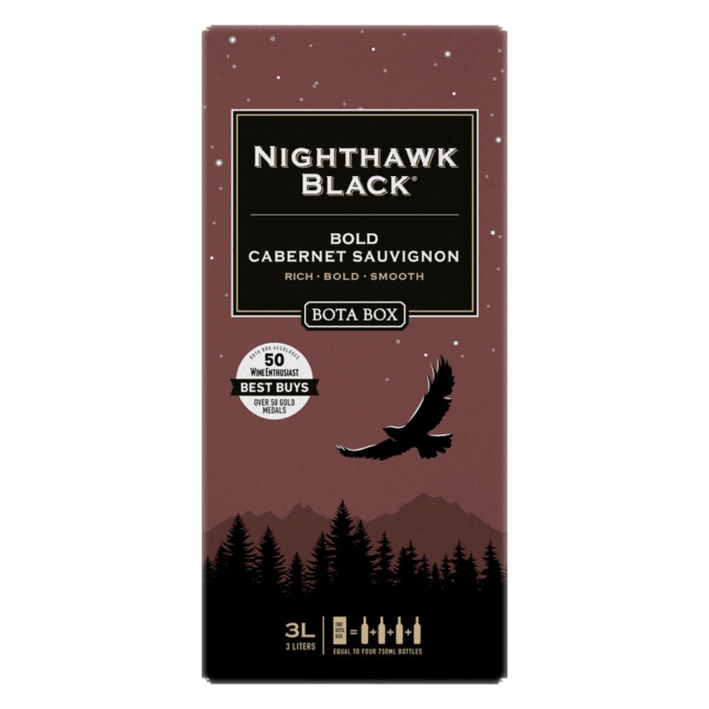 Bota Box Nighthawk Black Bold Cabernet Sauvignon Wine Bota Box   