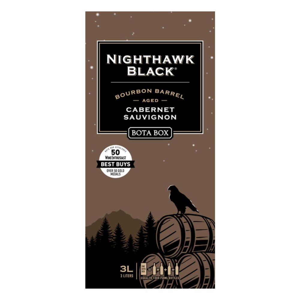 Bota Box Nighthawk Black Bourbon Barrel Cabernet Sauvignon Wine Bota Box   