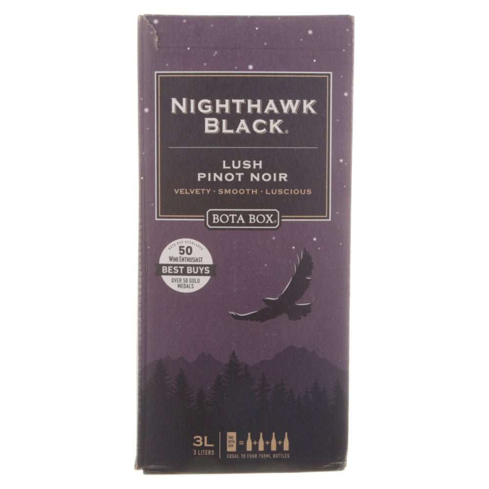 Bota Box Nighthawk Black Lush Pinot Noir Wine Bota Box   