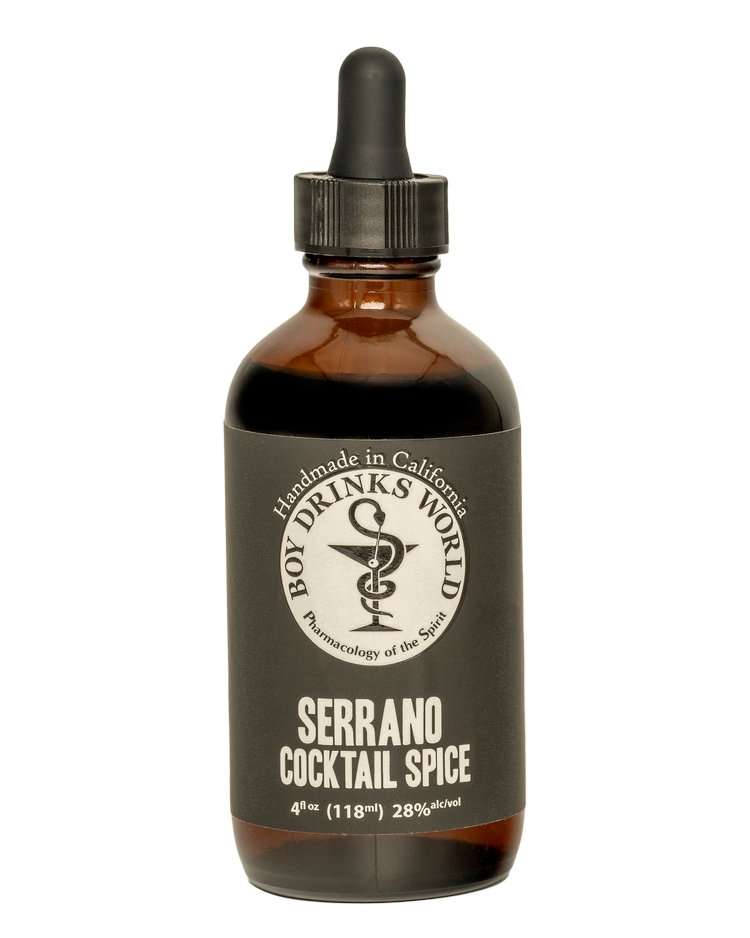 Boy Drinks World Serrano Cocktail Spice (4 oz) Bitters Main Street Liquor   