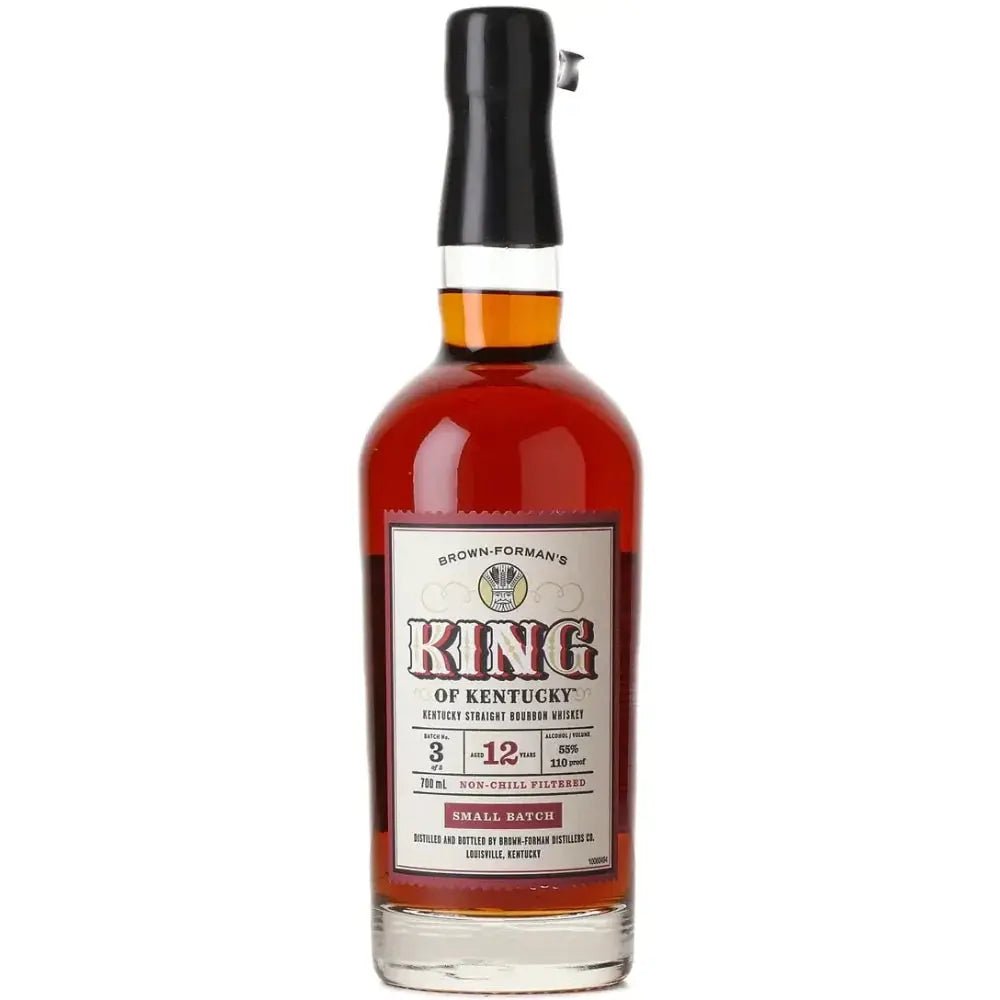 Brown Forman's King of Kentucky Small Batch 12 Year Batch 3 700mL - Main Street Liquor