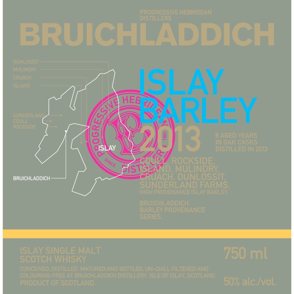 Bruichladdich Islay Barley 2013 Scotch Bruichladdich   