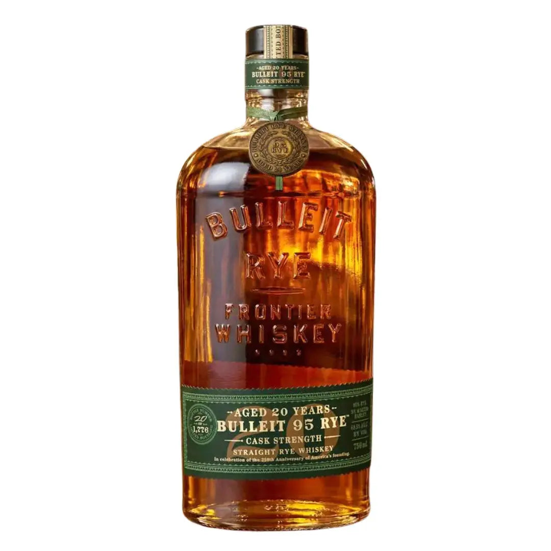 Bulleit 20 Year Old 95 Rye Cask Strength Straight Rye Whiskey 750mL