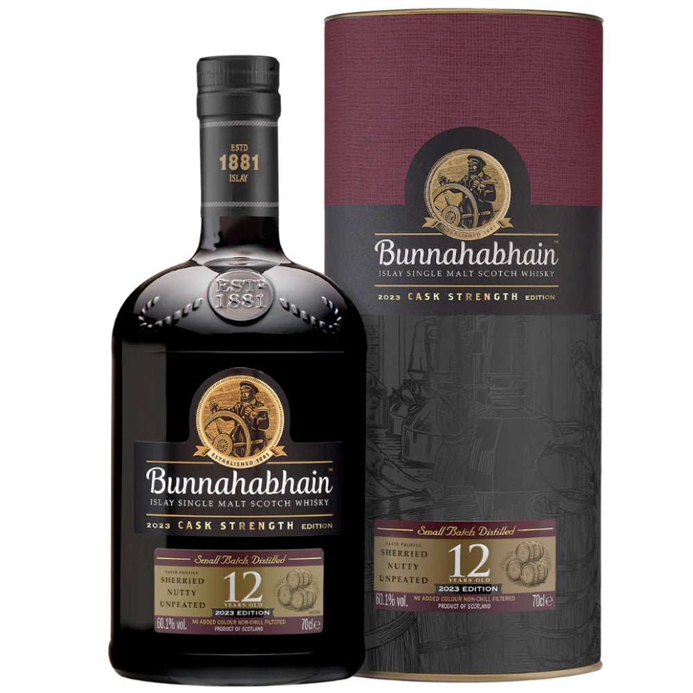 Bunnahabhain 12 Year Old Cask Strength 2023 Edition Scotch Bunnahabhain   