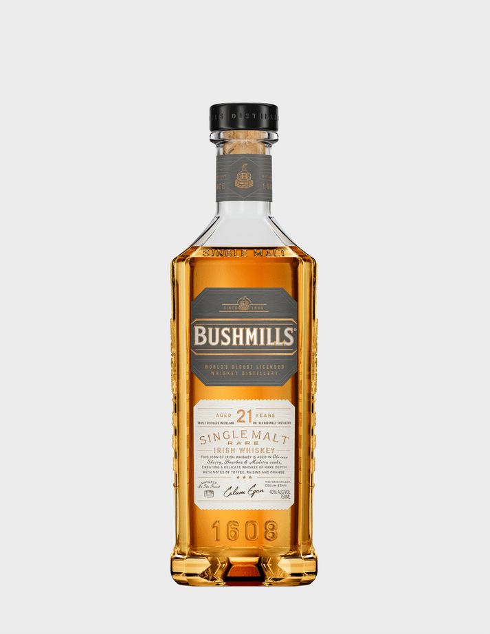 Bushmills 21 Year Old Single Malt Rare Bushmills
