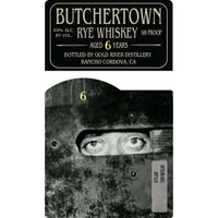 Thumbnail for Butchertown 6 Year Old Rye Whiskey Rye Whiskey Gold River Distillery   
