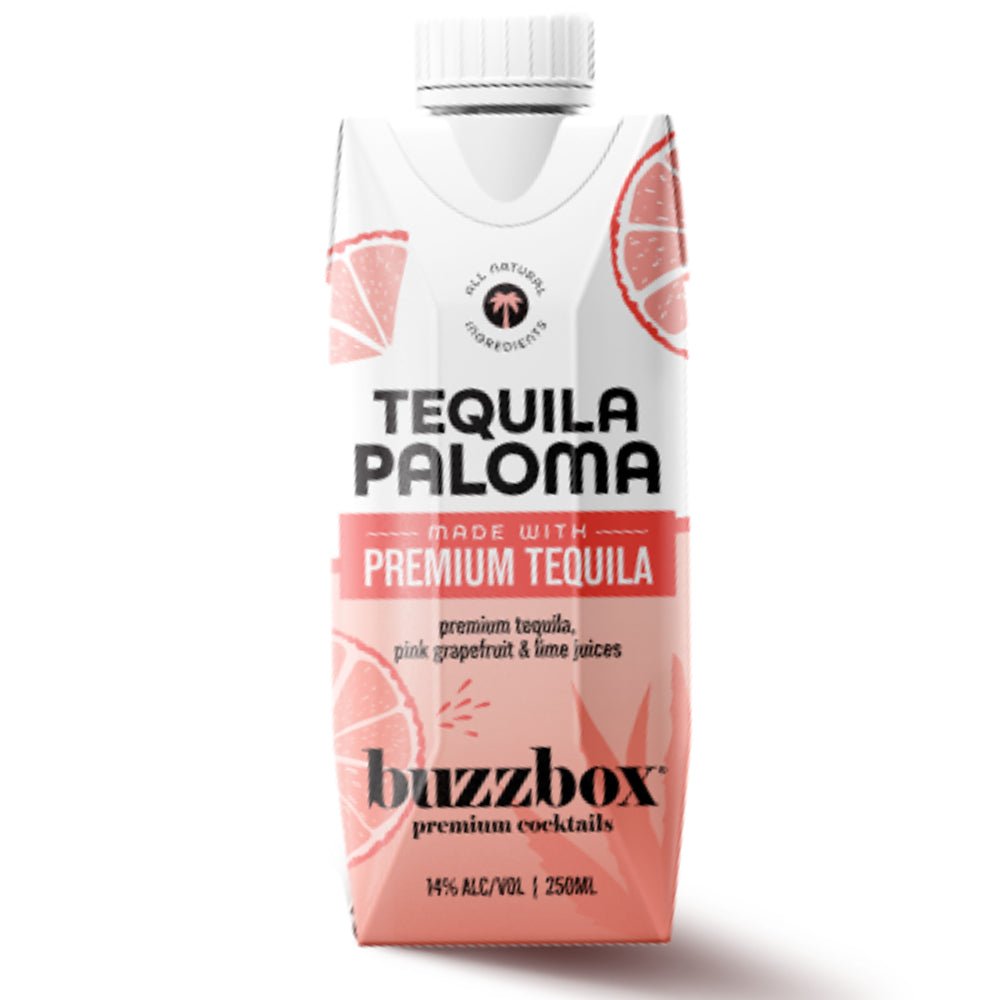 Buzzbox Tequila Paloma Cocktail 4PK Ready-To-Drink Cocktails Buzzbox Premium Cocktails   