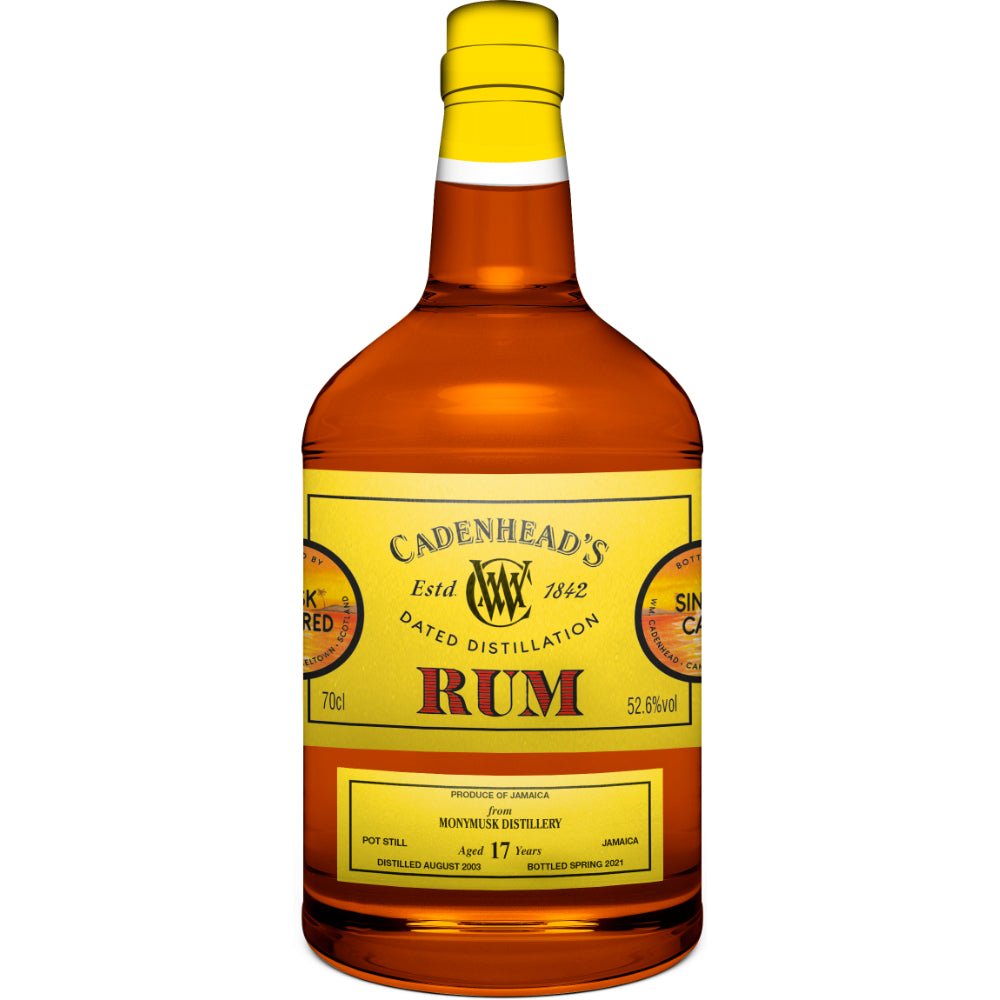Cadenhead Monymusk 17 Year Old Single Cask Rum Rum WM Cadenhead   