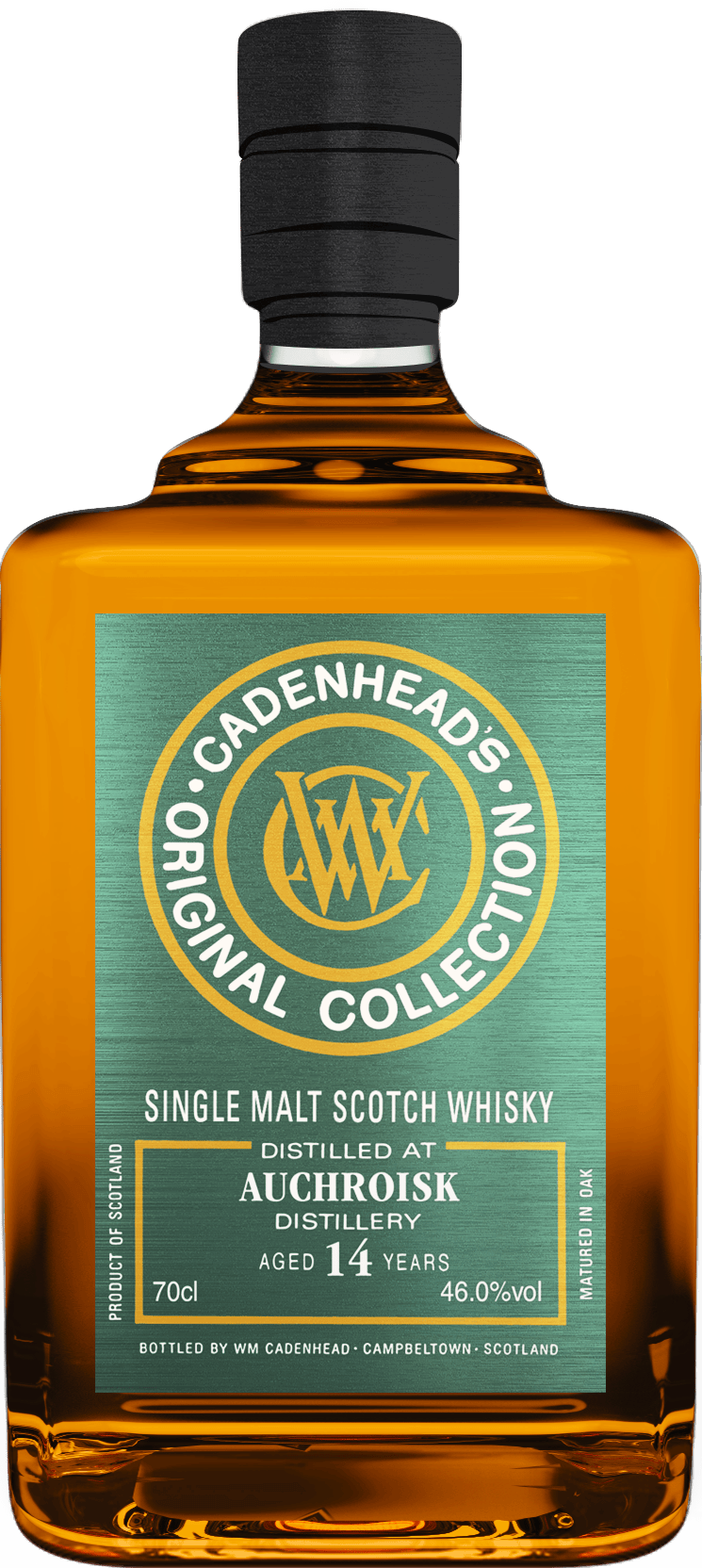 Cadenhead’s Auchroisk 14-Year-Old Single Malt Scotch Whisky WM Cadenhead
