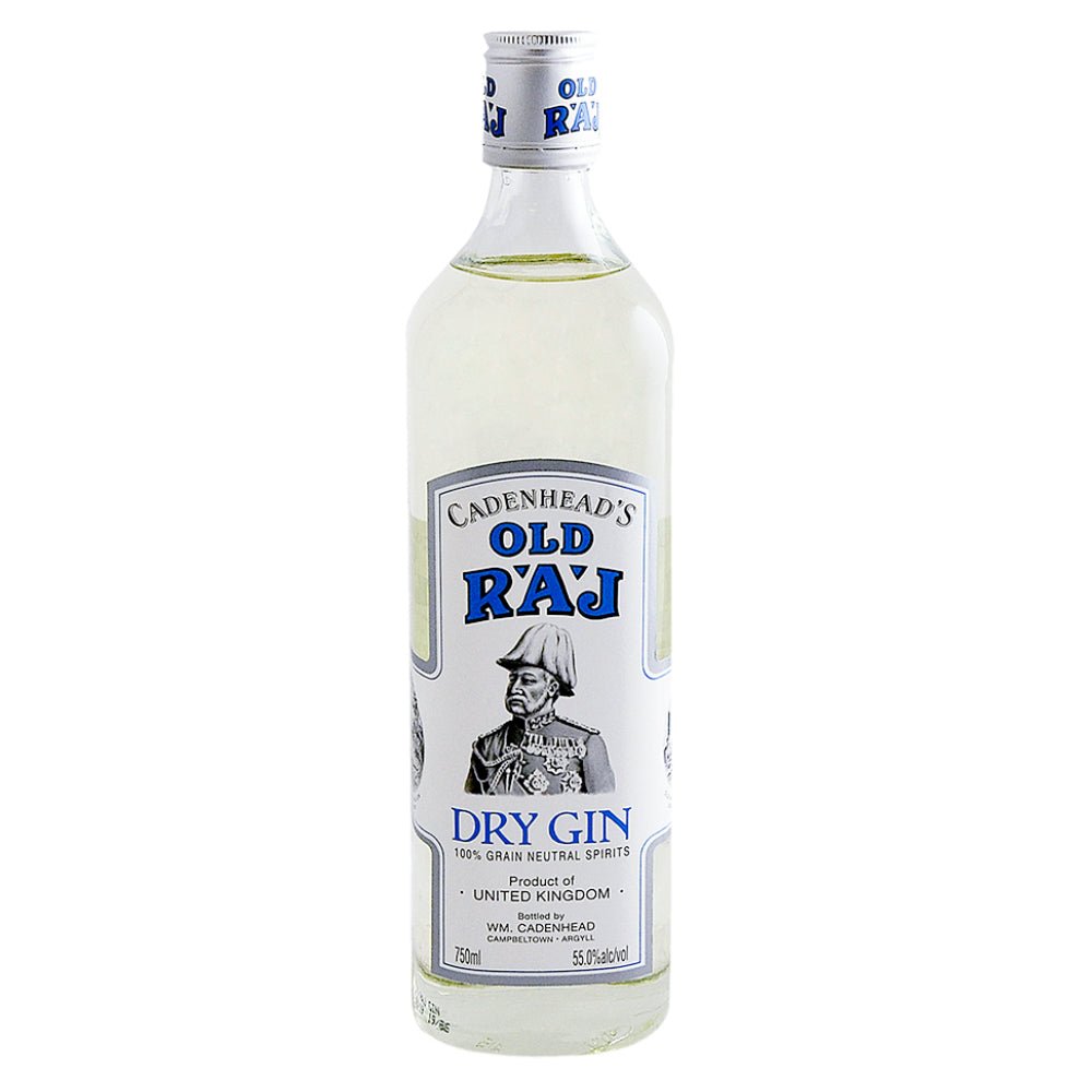 Cadenhead's Old Raj Dry Gin 110 Proof Gin WM Cadenhead   