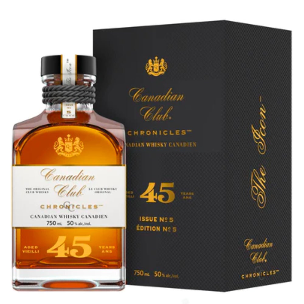 Canadian Club Chronicles 45 Year Old "The Icon" Canadian Whisky Canadian Club Whisky   